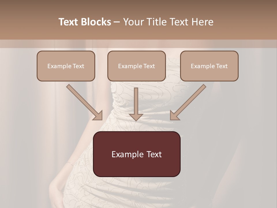 Hairstyle Human Lady PowerPoint Template