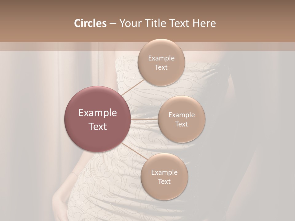 Hairstyle Human Lady PowerPoint Template