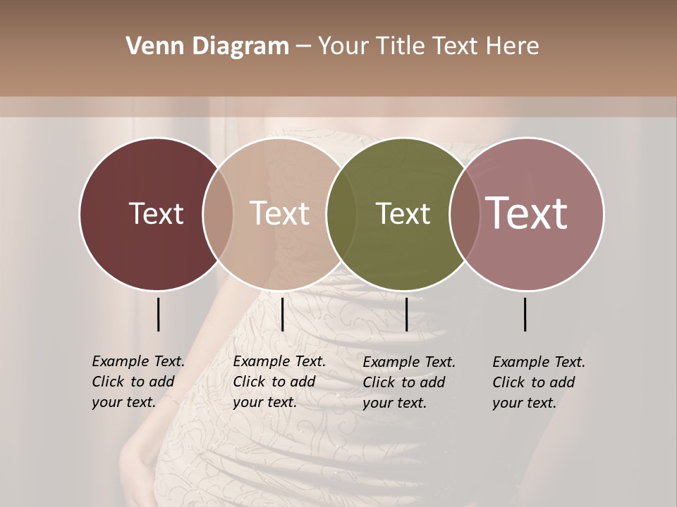 Hairstyle Human Lady PowerPoint Template