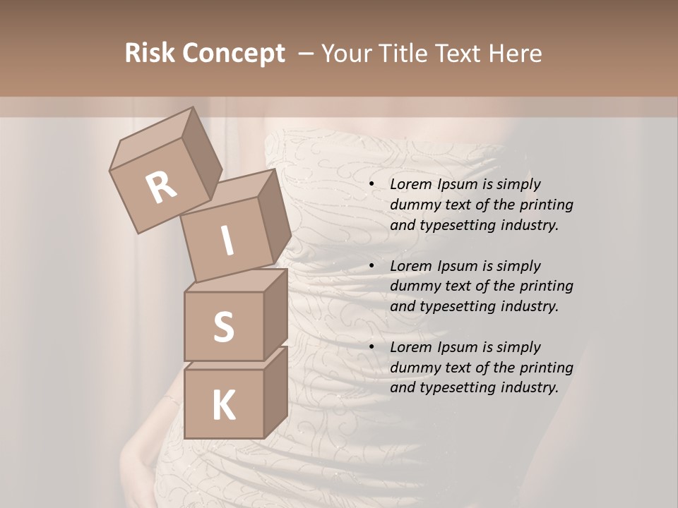 Hairstyle Human Lady PowerPoint Template