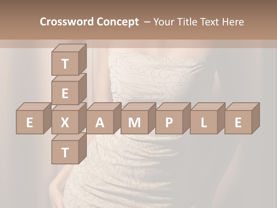 Hairstyle Human Lady PowerPoint Template