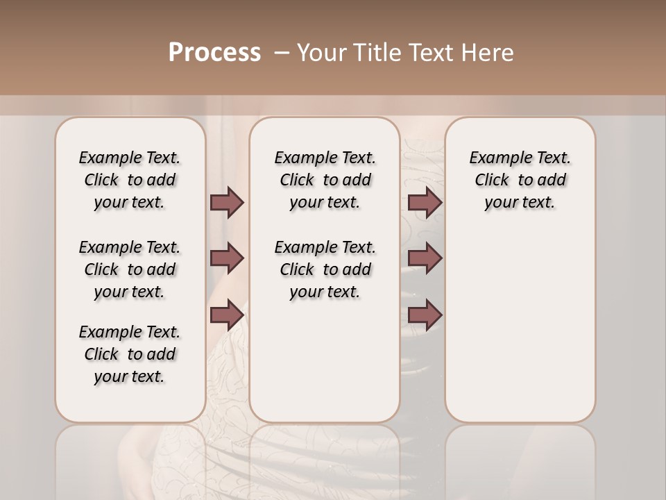 Hairstyle Human Lady PowerPoint Template