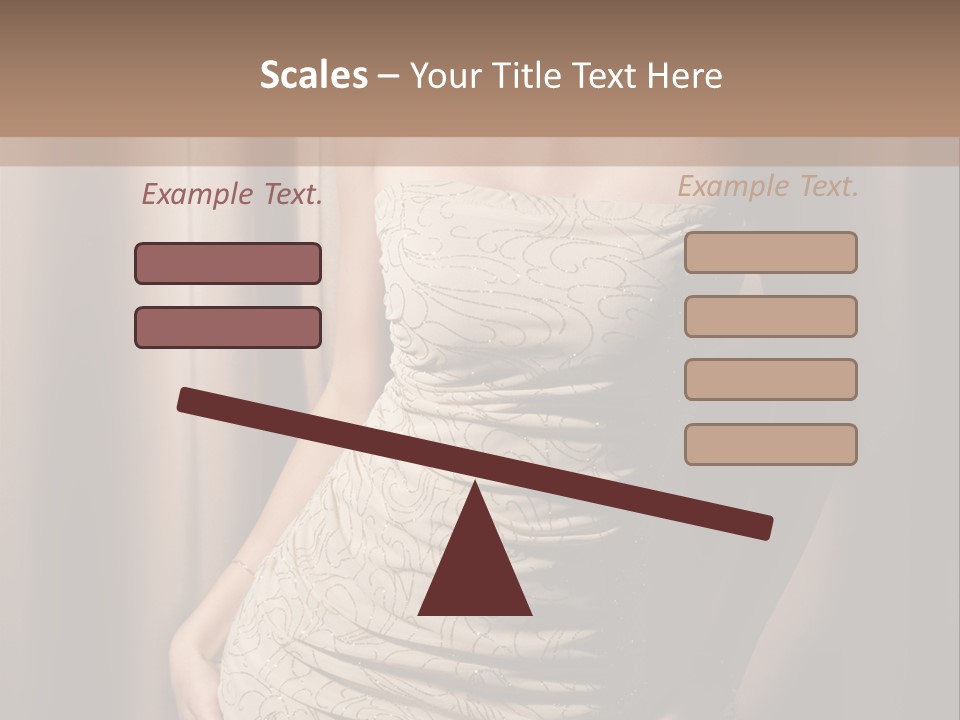 Hairstyle Human Lady PowerPoint Template