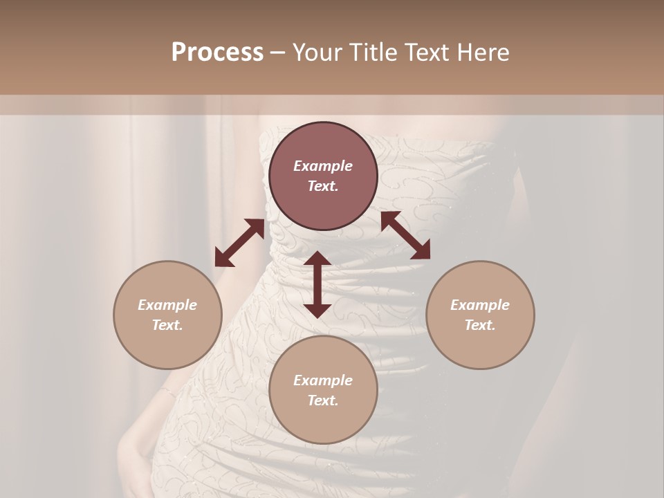 Hairstyle Human Lady PowerPoint Template