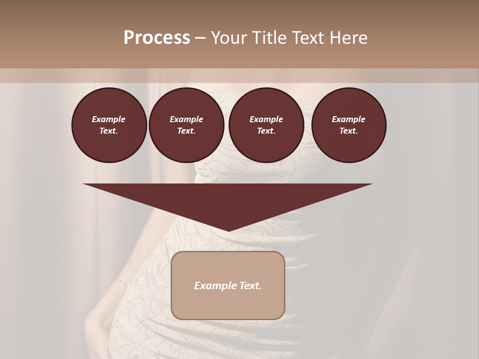 Hairstyle Human Lady PowerPoint Template