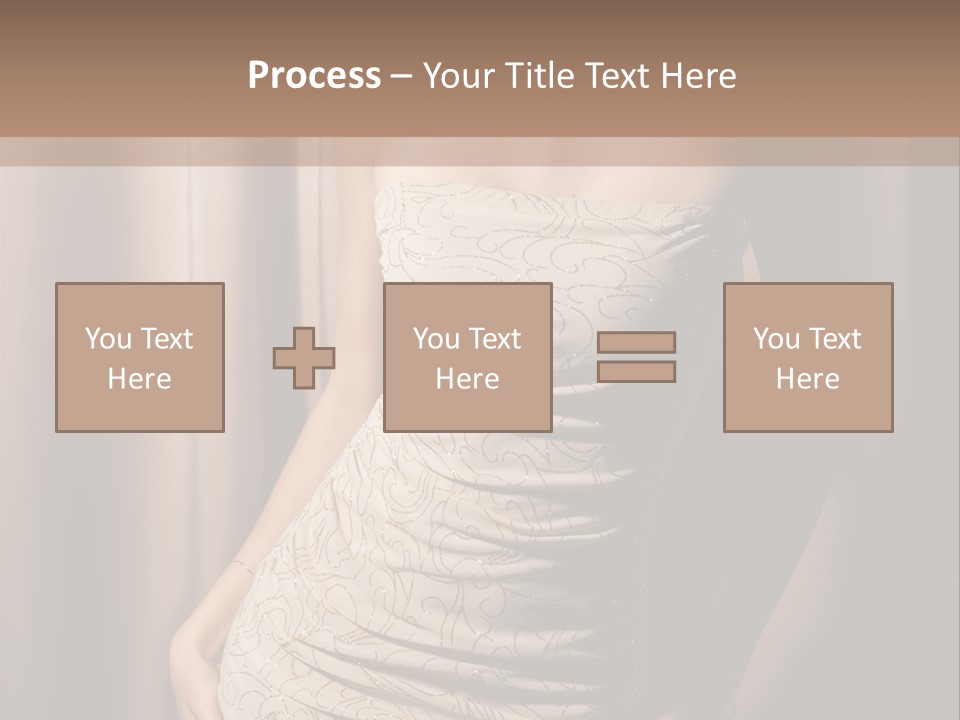 Hairstyle Human Lady PowerPoint Template