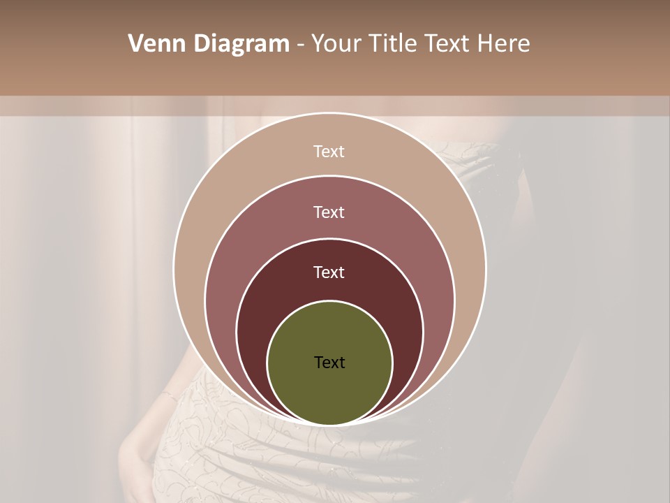 Hairstyle Human Lady PowerPoint Template