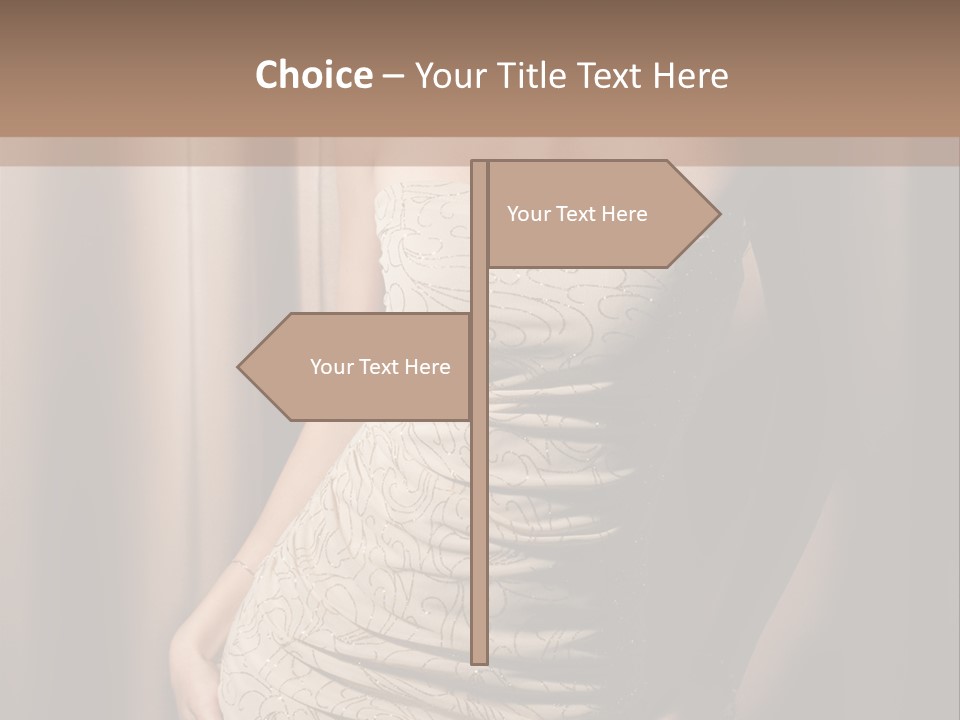 Hairstyle Human Lady PowerPoint Template