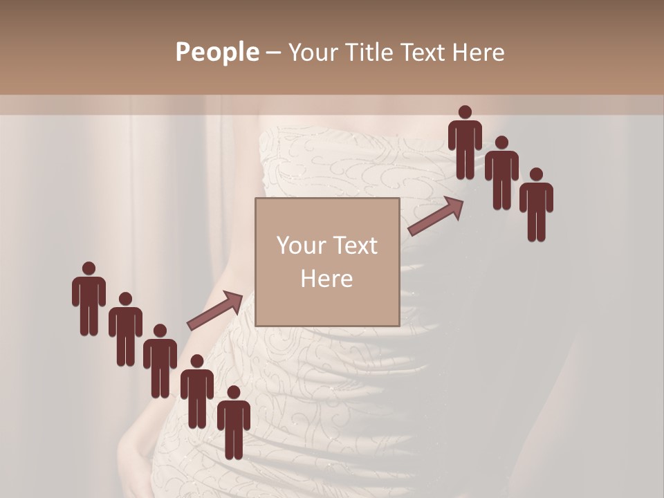 Hairstyle Human Lady PowerPoint Template