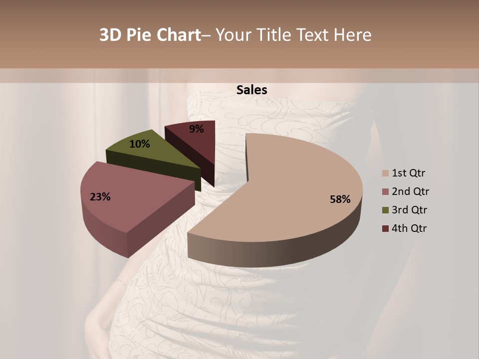 Hairstyle Human Lady PowerPoint Template