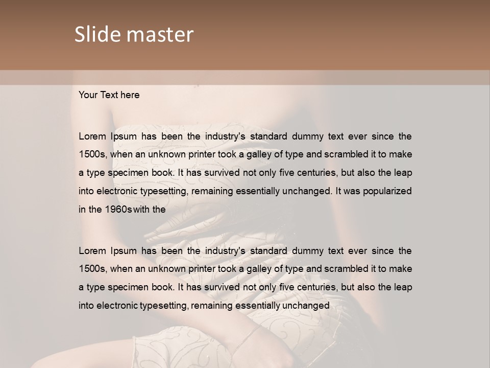 Makeup Elegance Cosmetic PowerPoint Template