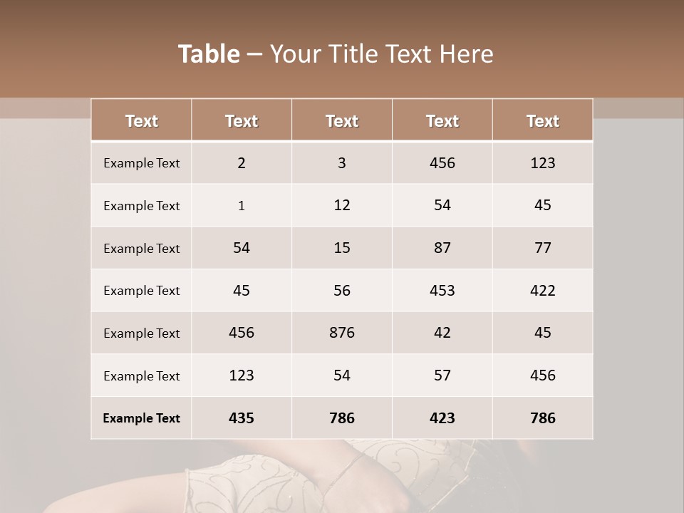Makeup Elegance Cosmetic PowerPoint Template