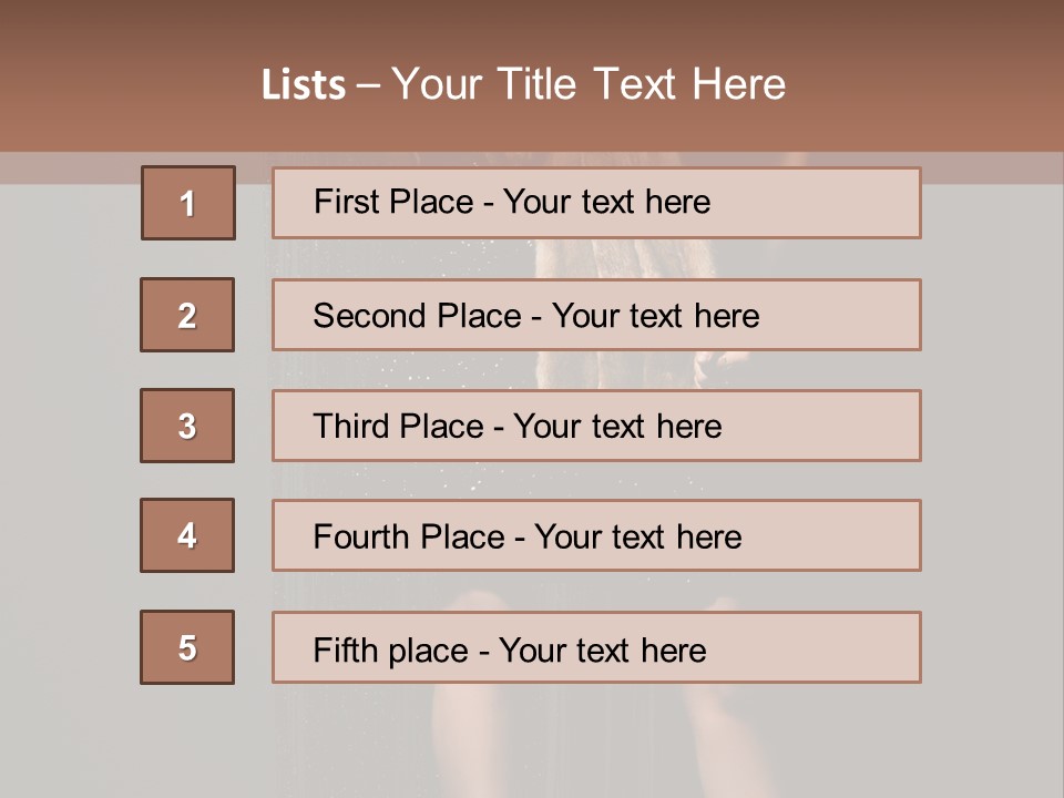Cosmetic Y Lips PowerPoint Template