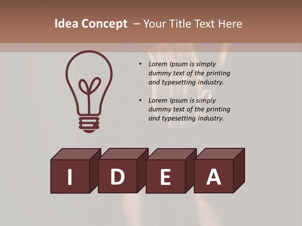 Cosmetic Y Lips PowerPoint Template