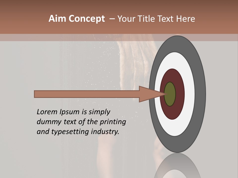 Cosmetic Y Lips PowerPoint Template