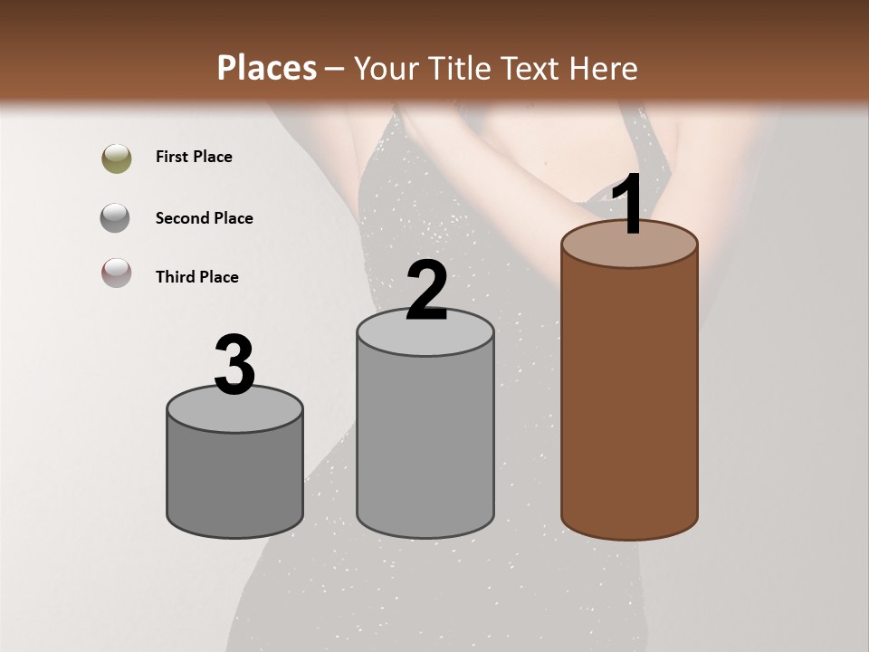 Beauty Attractive Head PowerPoint Template