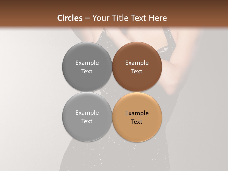 Beauty Attractive Head PowerPoint Template