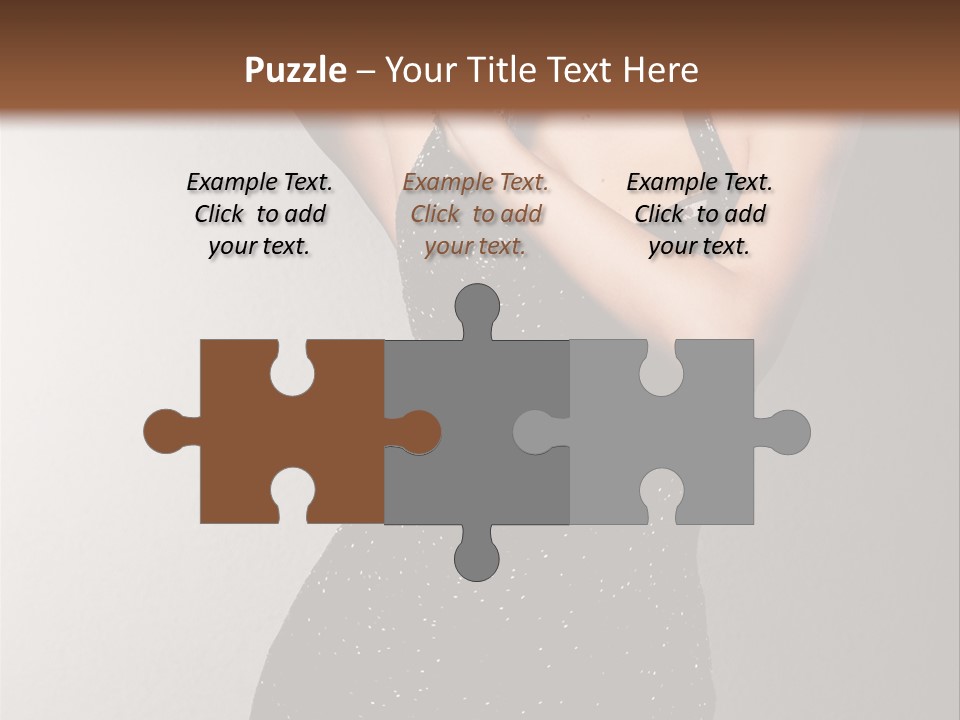 Beauty Attractive Head PowerPoint Template