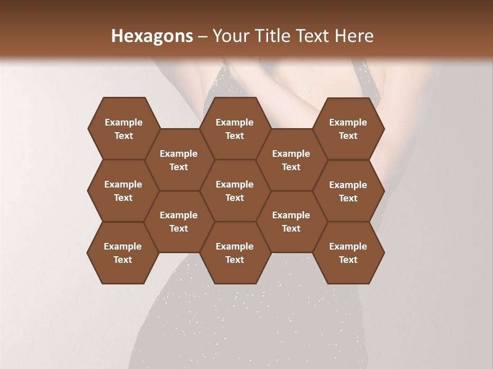 Beauty Attractive Head PowerPoint Template