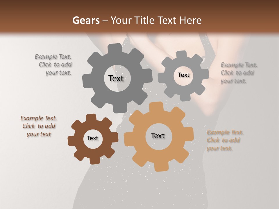 Beauty Attractive Head PowerPoint Template