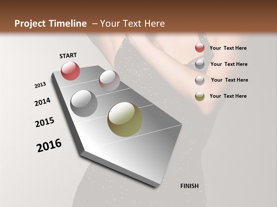 Beauty Attractive Head PowerPoint Template