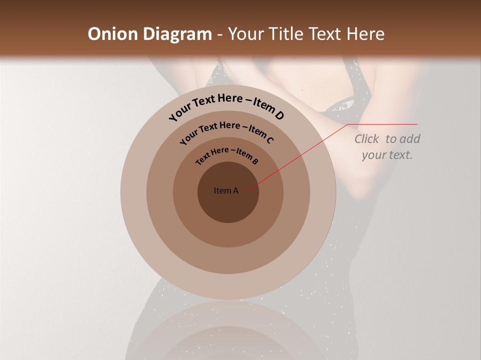 Beauty Attractive Head PowerPoint Template