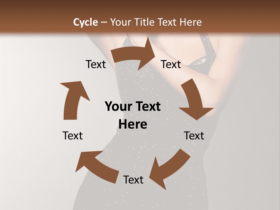 Beauty Attractive Head PowerPoint Template