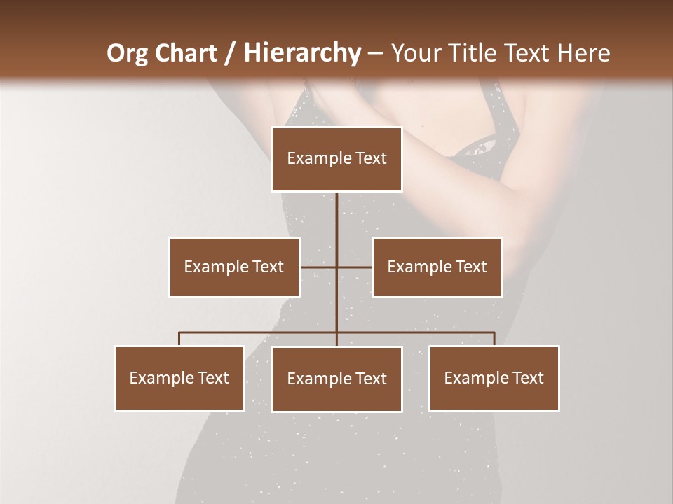 Beauty Attractive Head PowerPoint Template