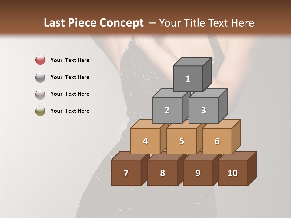 Beauty Attractive Head PowerPoint Template