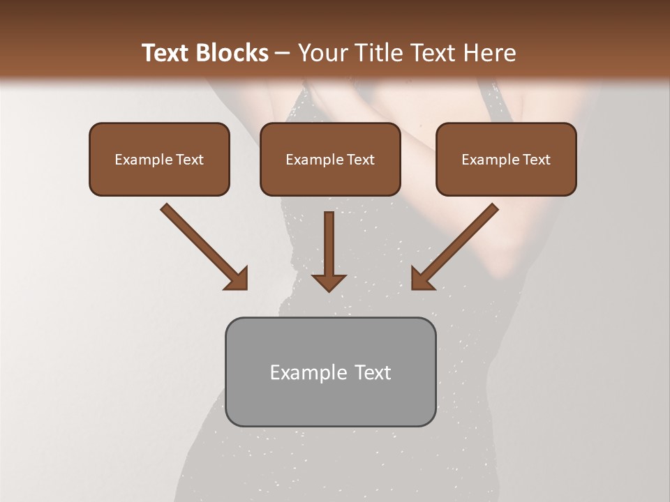 Beauty Attractive Head PowerPoint Template
