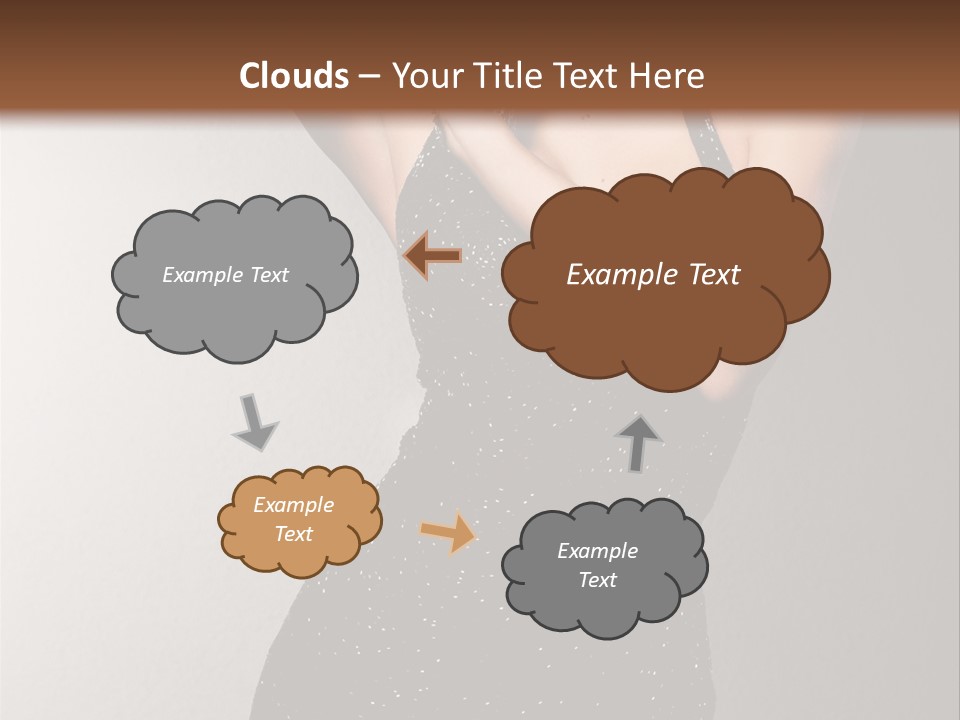 Beauty Attractive Head PowerPoint Template