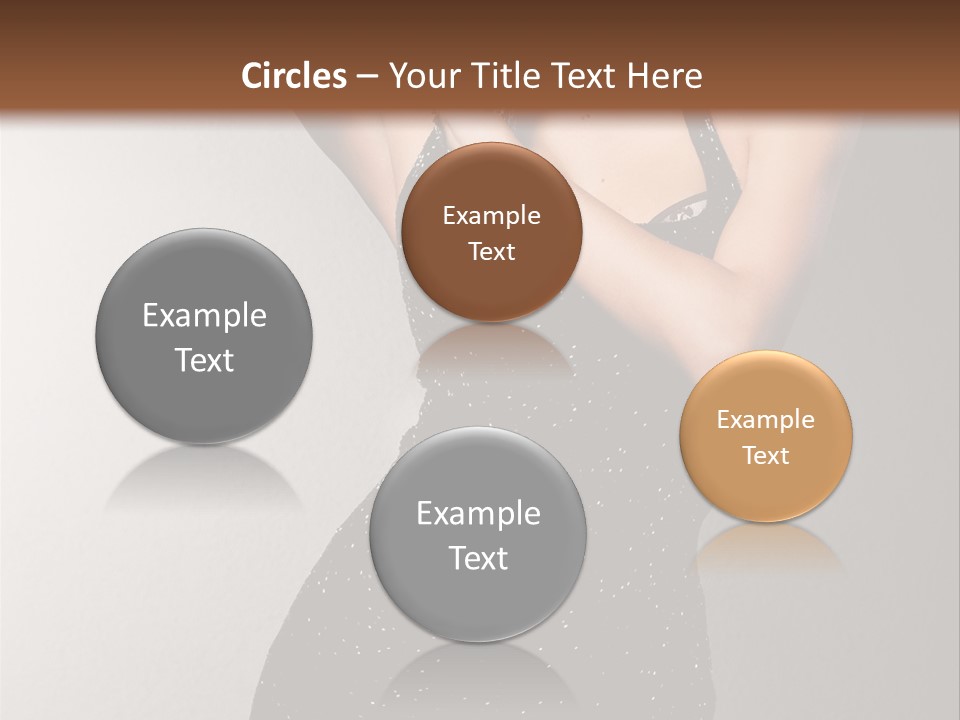 Beauty Attractive Head PowerPoint Template