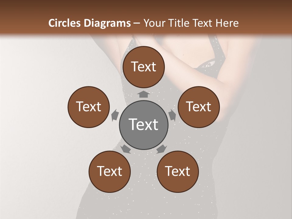 Beauty Attractive Head PowerPoint Template