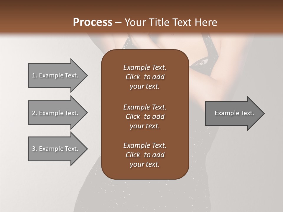 Beauty Attractive Head PowerPoint Template