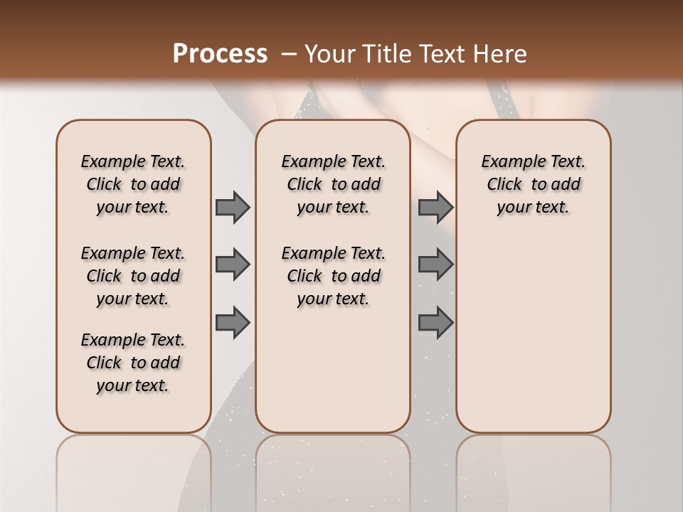 Beauty Attractive Head PowerPoint Template