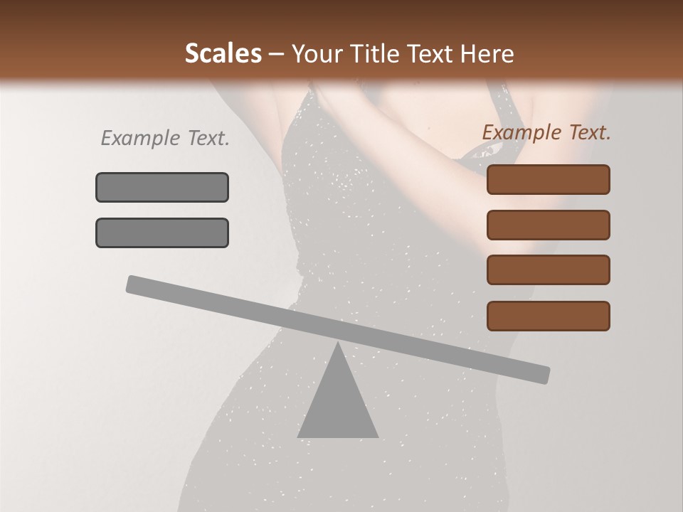 Beauty Attractive Head PowerPoint Template