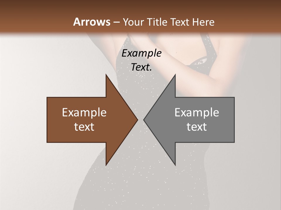 Beauty Attractive Head PowerPoint Template