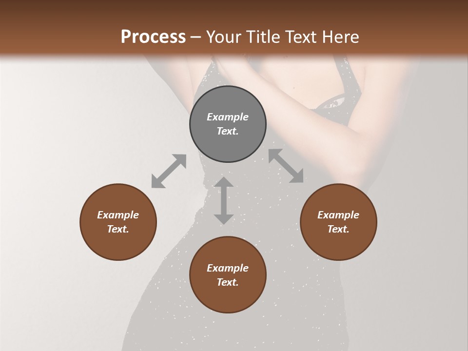 Beauty Attractive Head PowerPoint Template