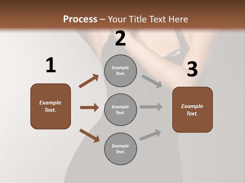 Beauty Attractive Head PowerPoint Template