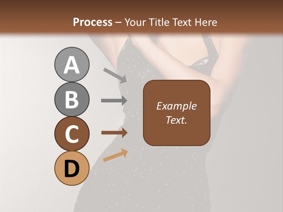 Beauty Attractive Head PowerPoint Template