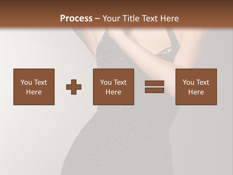 Beauty Attractive Head PowerPoint Template