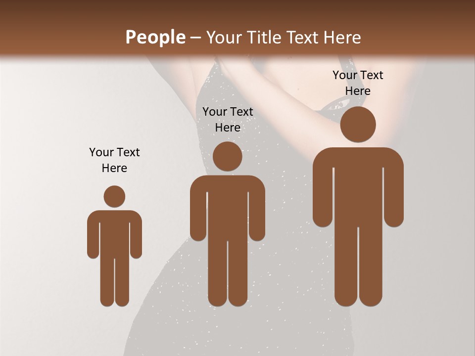 Beauty Attractive Head PowerPoint Template