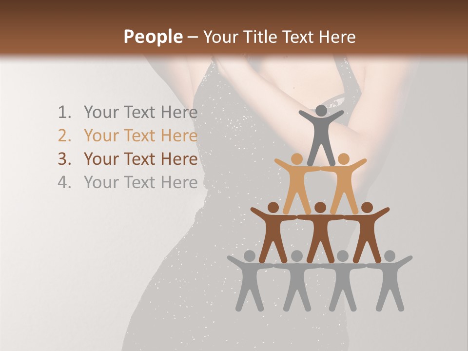 Beauty Attractive Head PowerPoint Template