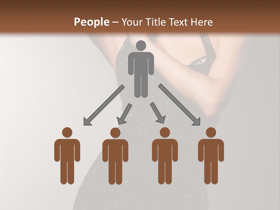 Beauty Attractive Head PowerPoint Template