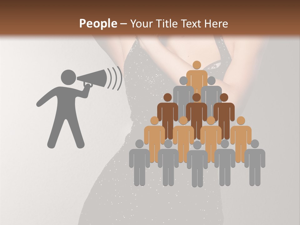 Beauty Attractive Head PowerPoint Template