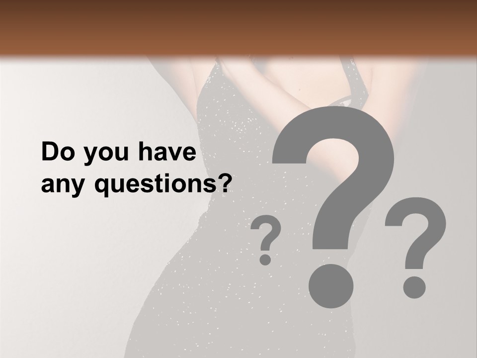 Beauty Attractive Head PowerPoint Template