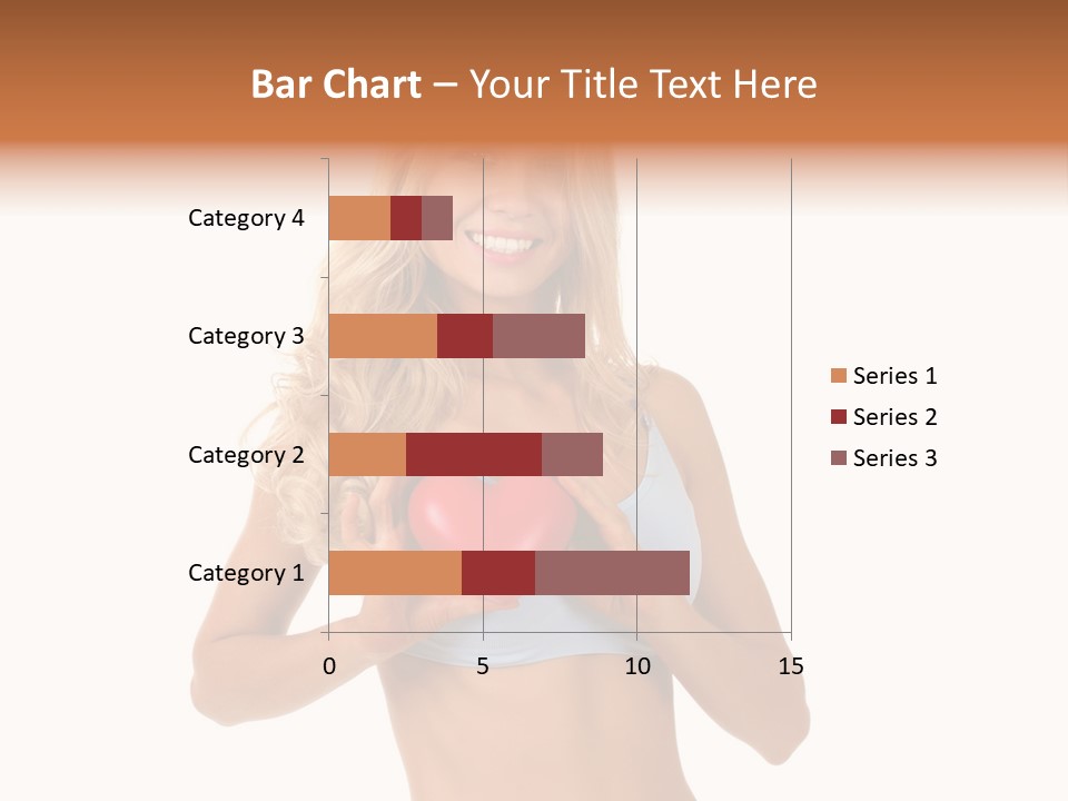 White Blonde Cute PowerPoint Template