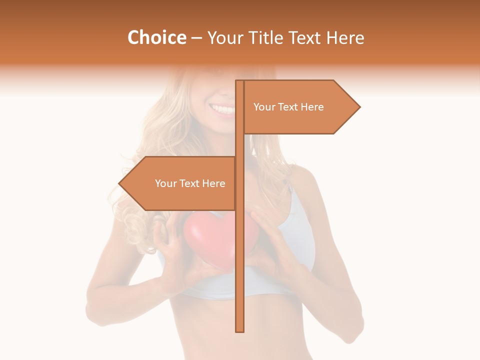 White Blonde Cute PowerPoint Template