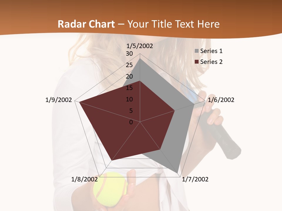 Sport Skirt White PowerPoint Template