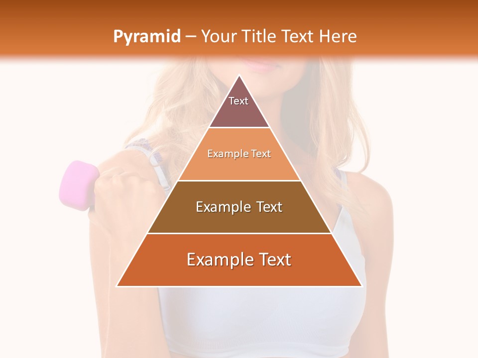 Woman Cauca Ian Exerci E PowerPoint Template